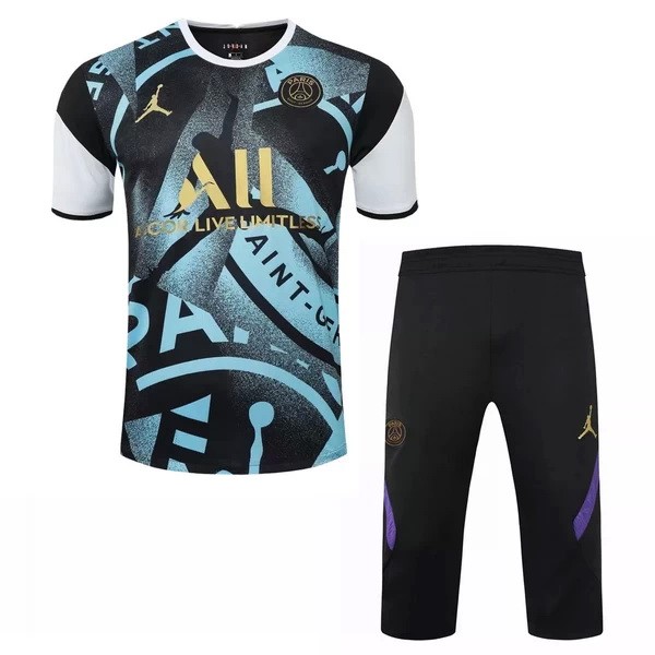 Entrenamiento Paris Saint Germain Conjunto Completo 2020 2021 Azul Negro